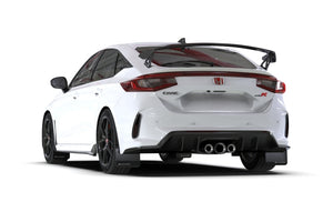 Rally Armor 23-26 Honda Civic Type R Black Mud Flap Red Logo