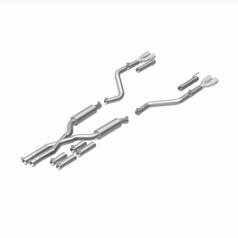 MagnaFlow 2017+ Dodge Challenger 409 SS Polished 3in Quad Tips Cat-Back Exhaust