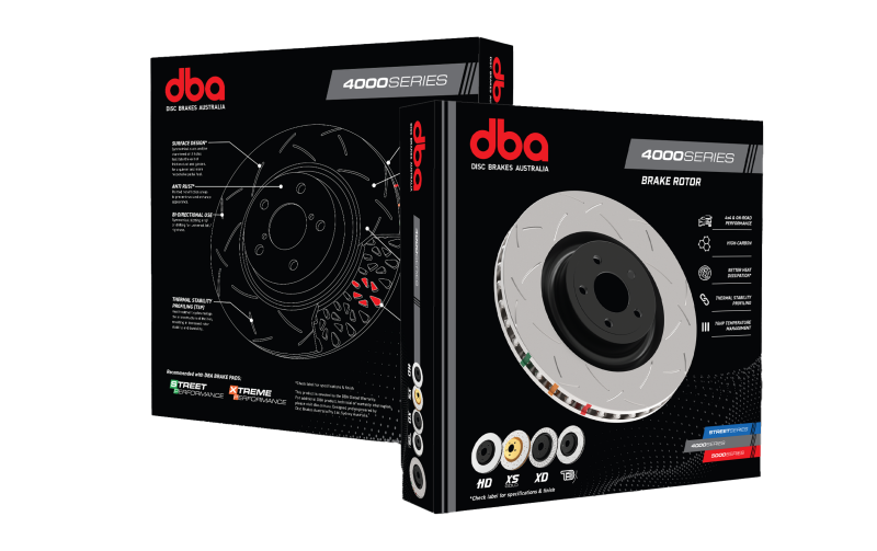 DBA 12-15 BMW 335i (Base) Coupe Front 4000 Series Cross Drilled Rotor