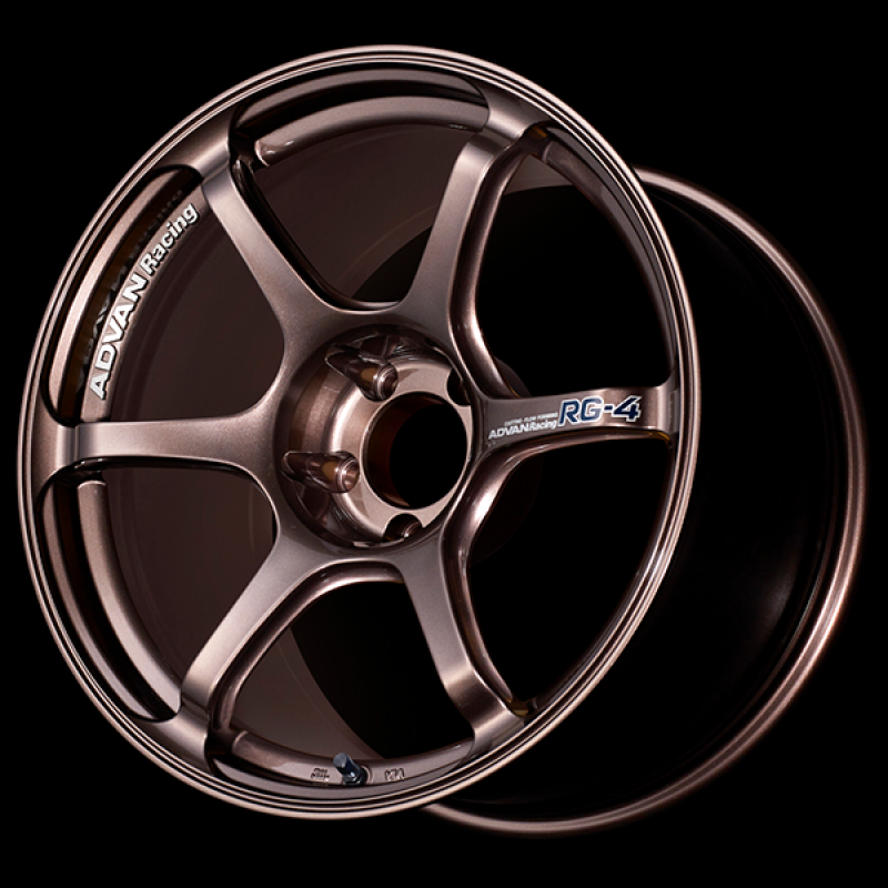 Advan RG-4 17x8.5 / +45 Offset / 5x114.3 / 73mm Bore / Racing Copper Bronze