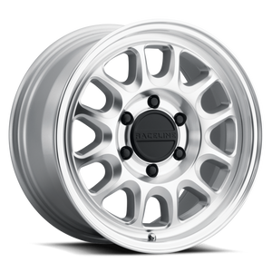 Raceline 958MC Rogue 17x8.5in / 6x135 BP / 0mm Offset / 87.1mm Bore - Machined Finish Wheel