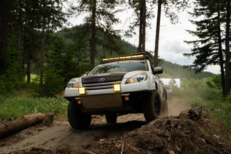 Diode Dynamics SS5 LED Pod Sport - Yellow Flood (Single)