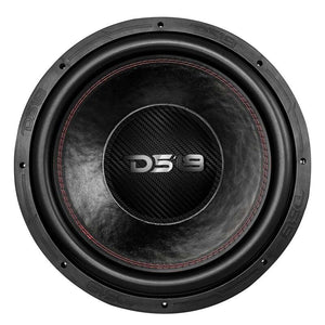 DS18 15in 3000 Watts RMS 4+4 ohm DVC Quad Stacked Magnet Reinforced Cone Subwoofers