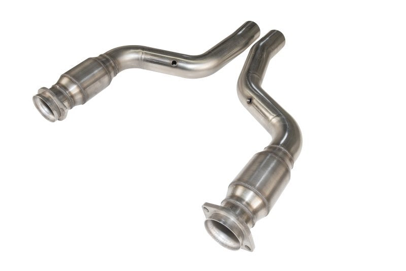 Kooks 08-15 Dodge Charger/Challenger SRT8 3in x OEM SS GREEN Catted Connection Pipes
