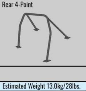 Cusco Chromoly Roll Cage 4 Point 2 Passenger 2015 Subaru WRX / STI (S/O / No Cancel)