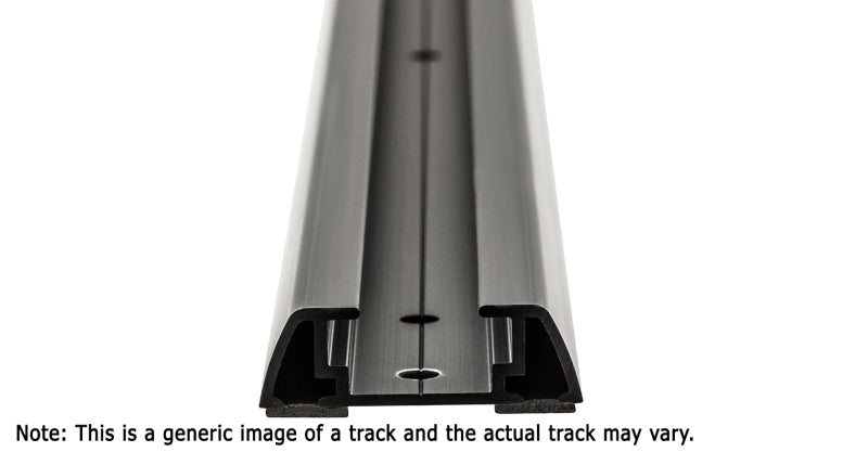 Rhino-Rack RTV Tracks w/Hardware & End Caps - 58.3in - Pair