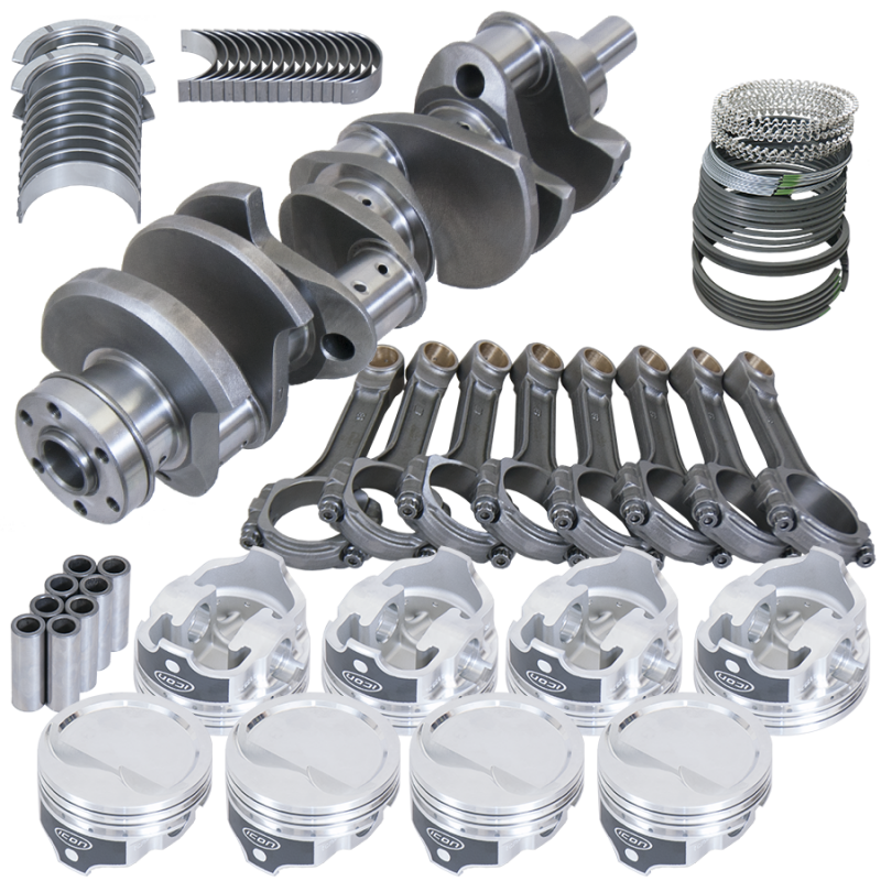 Eagle Ford 351W 4.000in Crank 6.200in H-Beam -15.8cc 4.060in Pistons Rotating Assembly