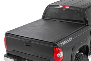 Rough Country Soft Tri-Fold Bed Cover | Toyota Tundra 2WD/4WD (2007-2021)