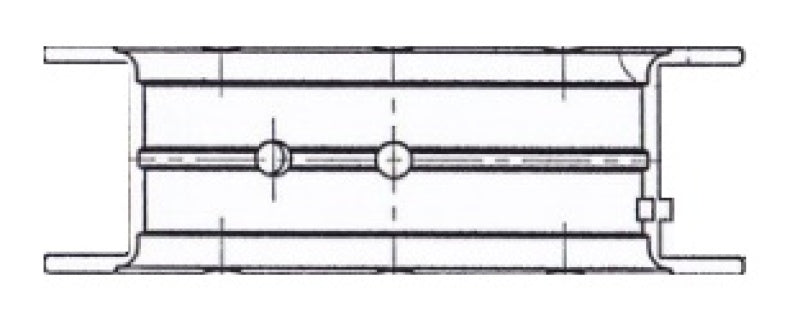 ACL TRIMETAL - Chevrolet V8 4.8/5.3/5.7/6.0L Gen III 1997-on Engine Crankshaft Main Bearing Set