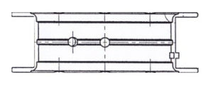 ACL TRIMETAL - Chevrolet V8 4.8/5.3/5.7/6.0L Gen III 1997-on Engine Crankshaft Main Bearing Set