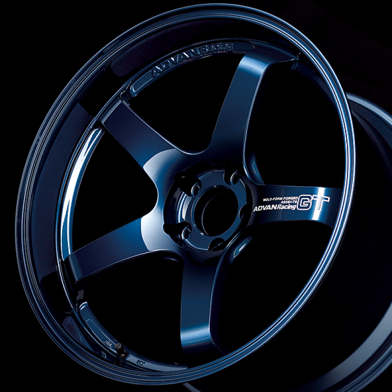 Advan GT Premium Version 19x10.0 / +35 ET / 5x114.3 / 73mm Bore / Racing Titanium Blue