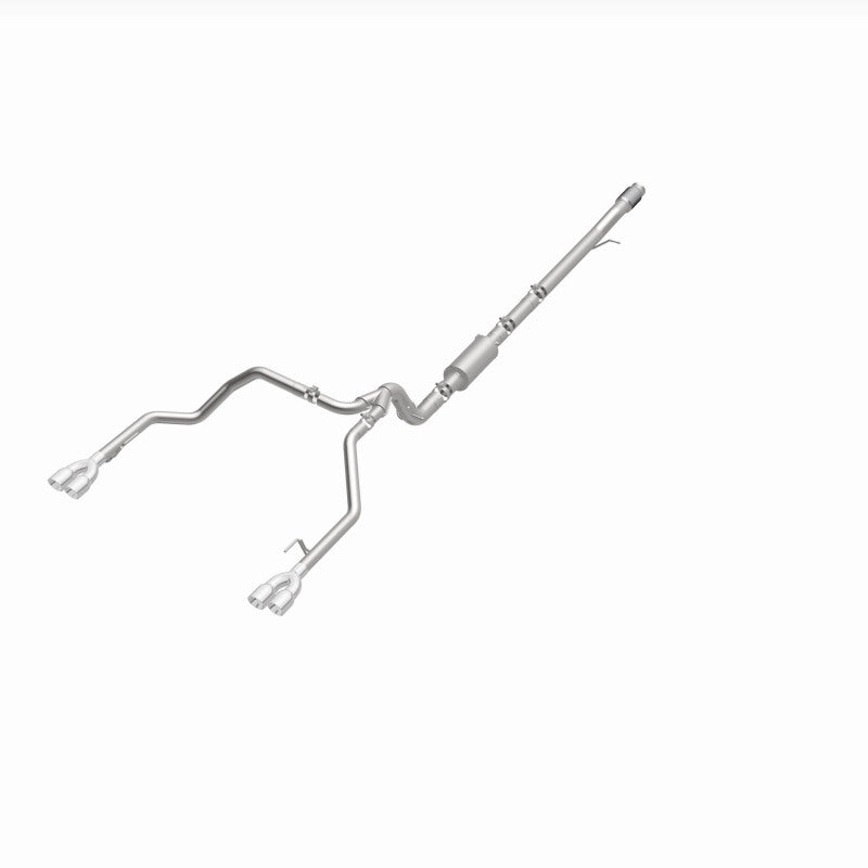 MagnaFlow 2019 Chevrolet Silverado 1500 Quad Exit Polished Stainless Cat-Back Exhaust