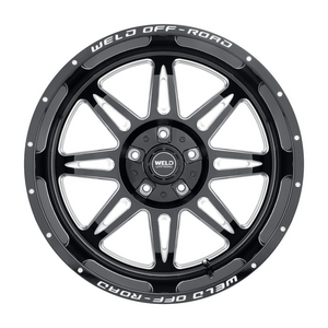 Weld Cheyenne 20x10 / 5x127 / 4.75 BS / 87.1 HB - Gloss Black Milled - Non-BL Wheel