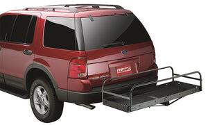 Lund Universal Sidebar Attachment 20x60 Nonfolding Steel Carrier - Black