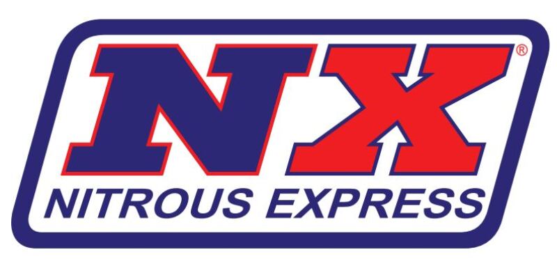 Nitrous Express 6AN 3ft Stainless Steel Braided Hose - Black
