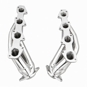 BBK 05-10 Dodge Hemi 6.1L Shorty Tuned Length Exhaust Headers - 1-7/8in Silver Ceramic