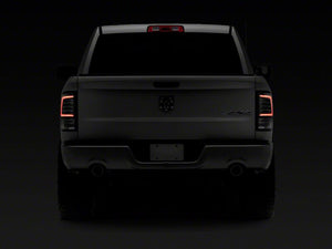 Raxiom 09-18 Dodge RAM 1500 Axial Series LED Tail Lights- Chrome Housing- Clear Lens