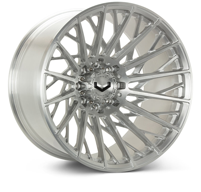 Vossen VFX-02T 24x14 - 8x180 - ET75 - Mega Deep - 124.3 - Brushed Gloss Clear Wheel