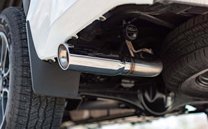 MagnaFlow Tip Stainless Double Wall Round Single Outlet Polished 5in DIA 4in Inlet 13in Length