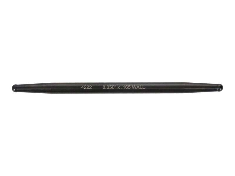 Manley Push Rod - 7/16 Dia. - 11.800 Length - 0.165 Wall - 4130 Chrome Moly - Swedged End - Set of 8