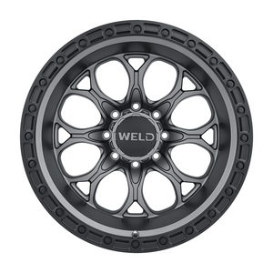 Weld Ledge 8 20x10 / 8x165.1 / 4.75 BS / 125.1 HB - Satin Gunmetal - Non-BL Wheel