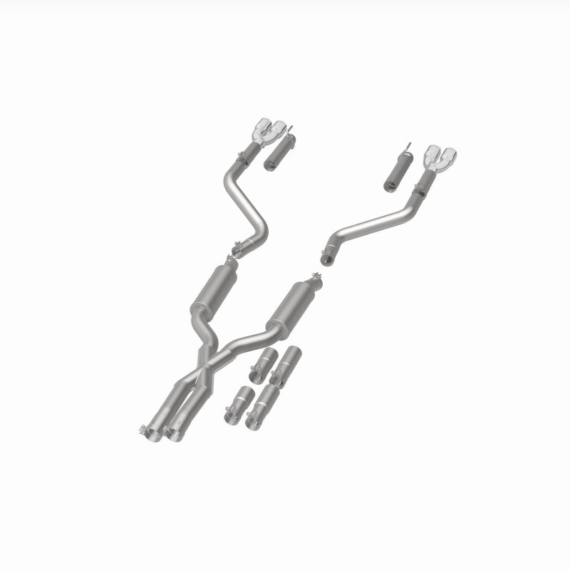 MagnaFlow 2017+ Dodge Challenger 409 SS Polished 3in Quad Tips Cat-Back Exhaust