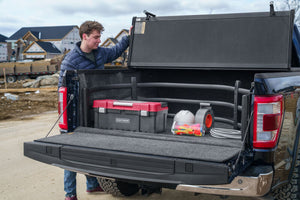 AMP Research 04-22 Ford F-150 BedXtender HD Sport - Black (Optional No-Drill Brkt 74602-01A)