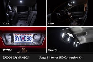 Diode Dynamics 07-13 Chevrolet Avalanche Interior LED Kit Cool White Stage 2