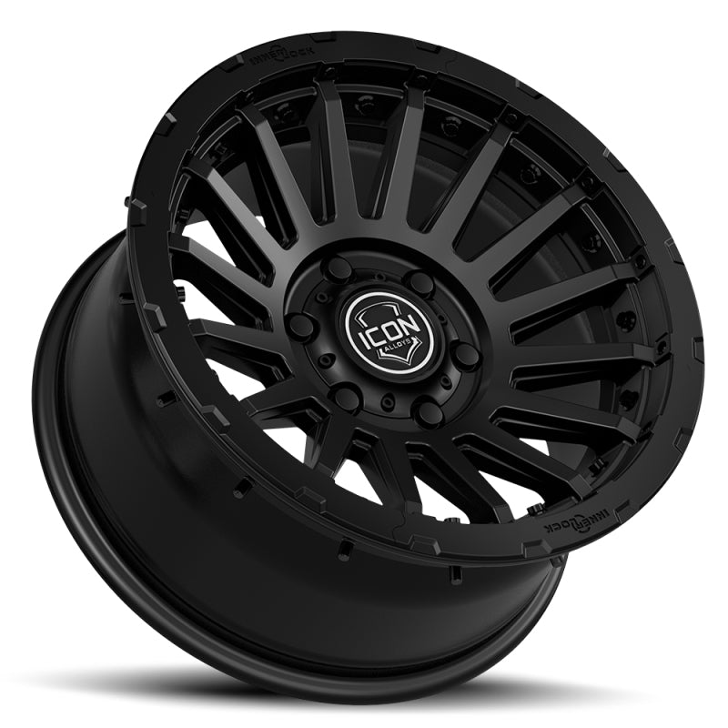 ICON Alloy Recon Pro - 18X9 / 6X5.5 / 40MM / 6.6in. BS - Satin Black
