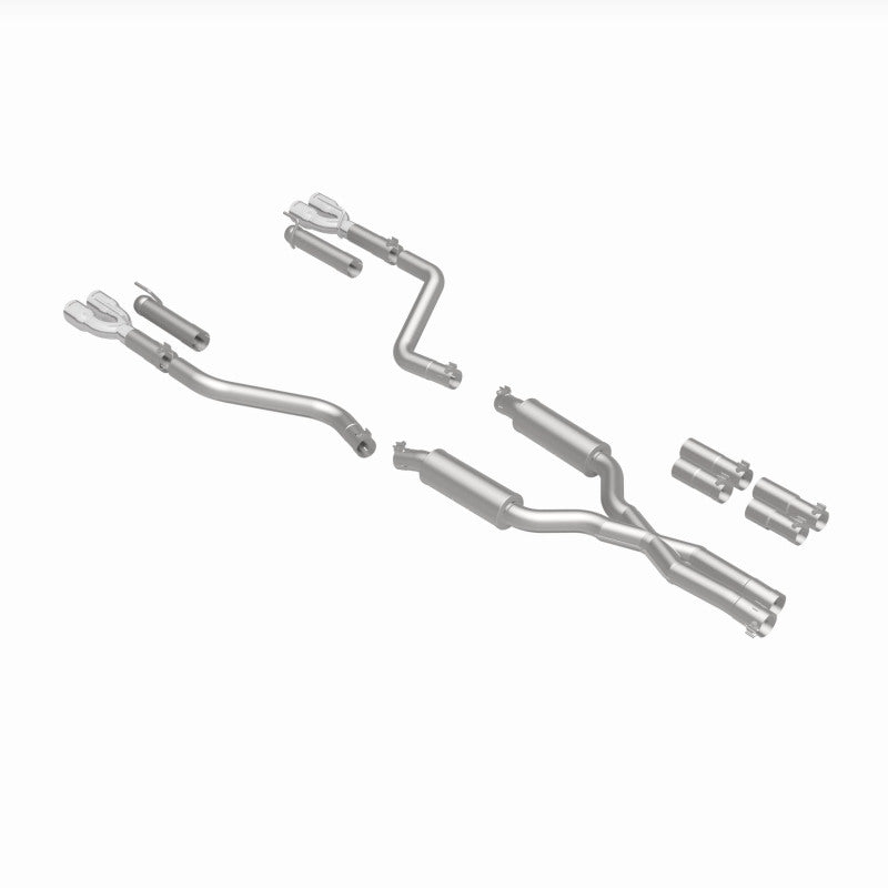 MagnaFlow 2017+ Dodge Challenger 409 SS Polished 3in Quad Tips Cat-Back Exhaust