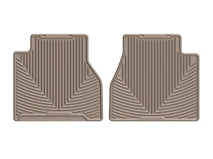 WeatherTech 2008+ Nissan Frontier Rear Rubber Mats - Tan
