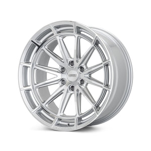 Vossen HFX-5 24X12 / 8X170 / ET44 / ULTRA DEEP / 125.1 - Silver Polished