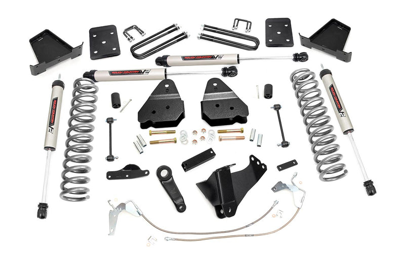 Rough Country 4.5 Inch Lift Kit | Ford F-250/F-350 Super Duty 4WD (2008-2010)