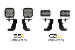Diode Dynamics 15-21 Subaru WRX/STi Pro SS3 LED Ditch Light Kit - Yellow Combo