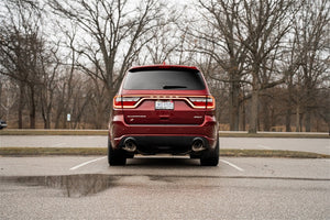 Corsa 2018-2025 Dodge Durango SRT 392 Cat-Back 2.75in Dual Rear Exit Sport 4.5in Black PVD Tips