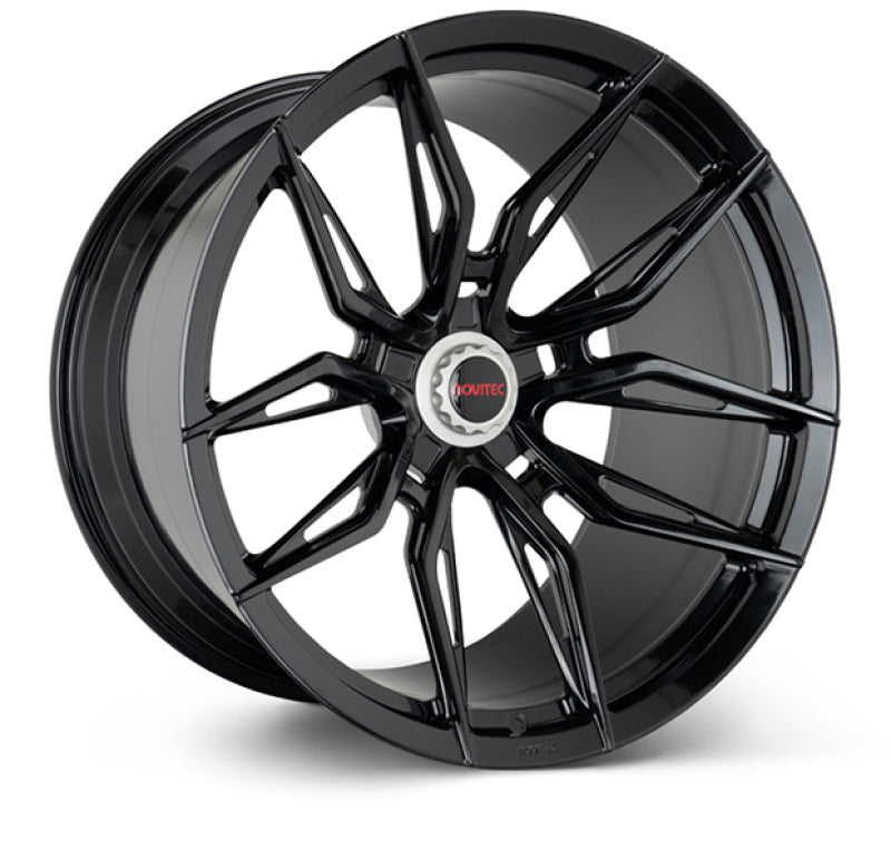 Vossen x Novitec NF11 23x12in - 5x114.3 BP - ET31 - Gloss Black Ferrari Purosangue Rear Wheel