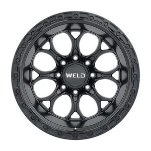 Weld Ledge 8 20x10 / 8x165.1 / 4.75 BS / 125.1 HB - Satin Black - Non-BL Wheel