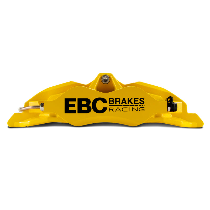 EBC Racing 92-00 BMW M3 (E36) w/Meyle Control Arms Yellow Apollo-4 Calipers 330mm Rotors Front BBK