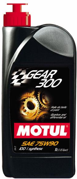 Motul 1L Transmission GEAR 300 75W90 - Synthetic Ester