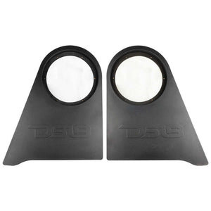 DS18 2007-18 Jeep JK/JKU Subwoofer Enclosure Fits 2x 12in Subwoofers Wheel Well Sealed Left & Right