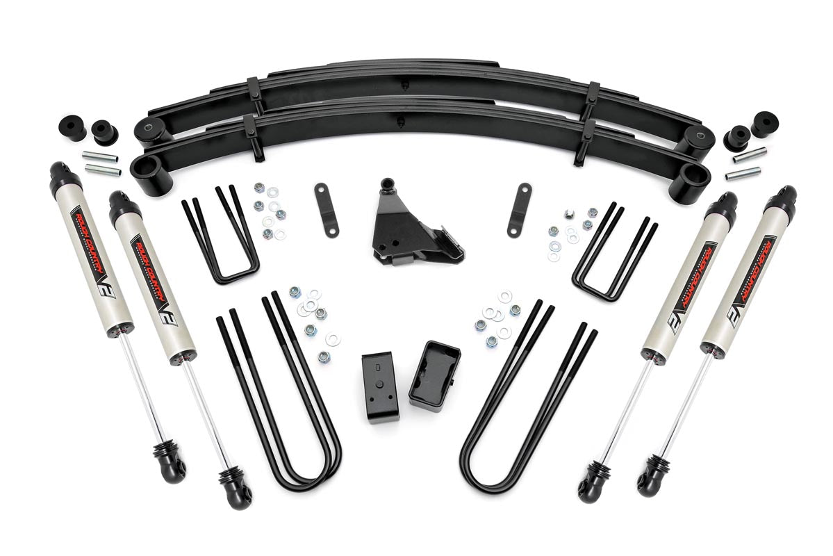 Rough Country 4 Inch Lift Kit | Ford F-250/F-350 Super Duty 4WD (1999-2004) - Kit 49530