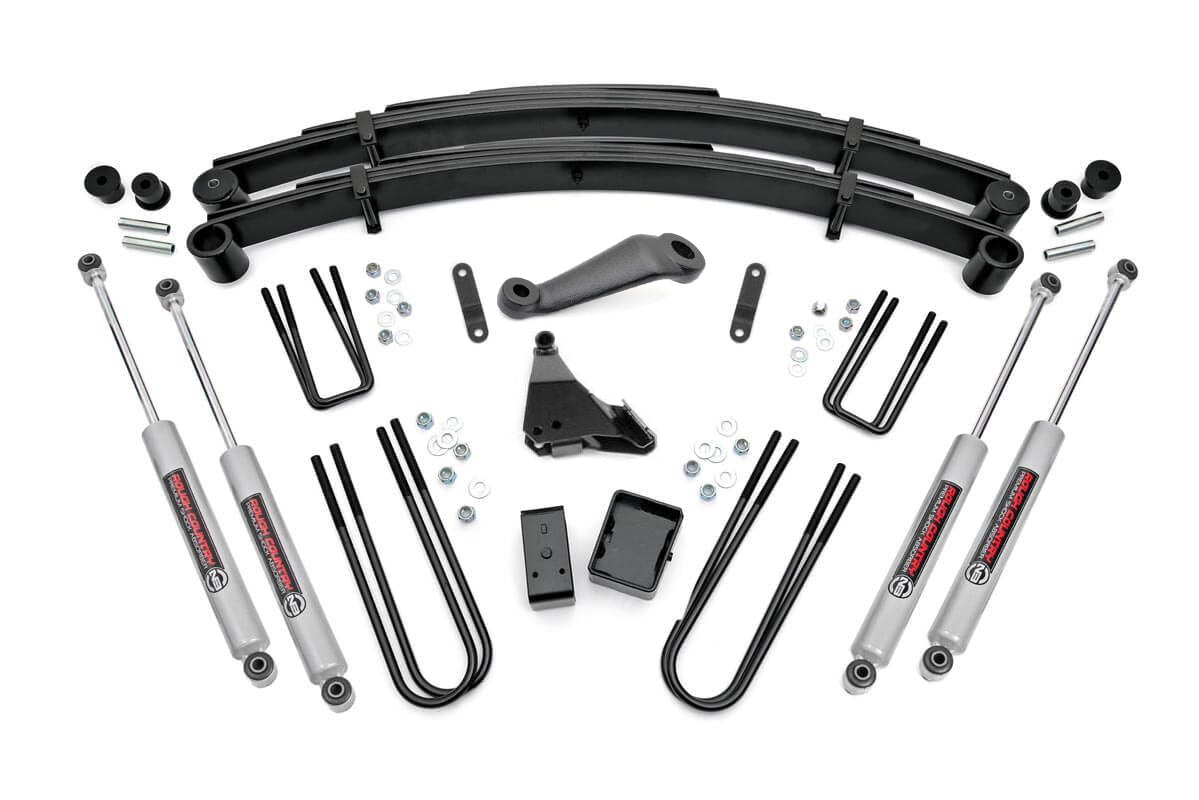Rough Country 6 Inch Lift Kit | Ford F-250/F-350 Super Duty 4WD (1999-2004) - Kit 49630