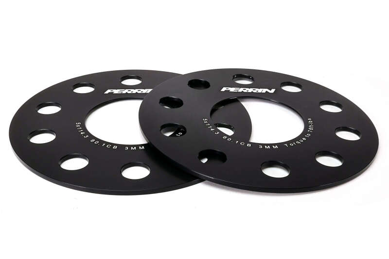 PERRIN 23-26 Toyota GR Corolla 60.1mm CB / 5x114.3 BP Wheel Spacers - 3mm