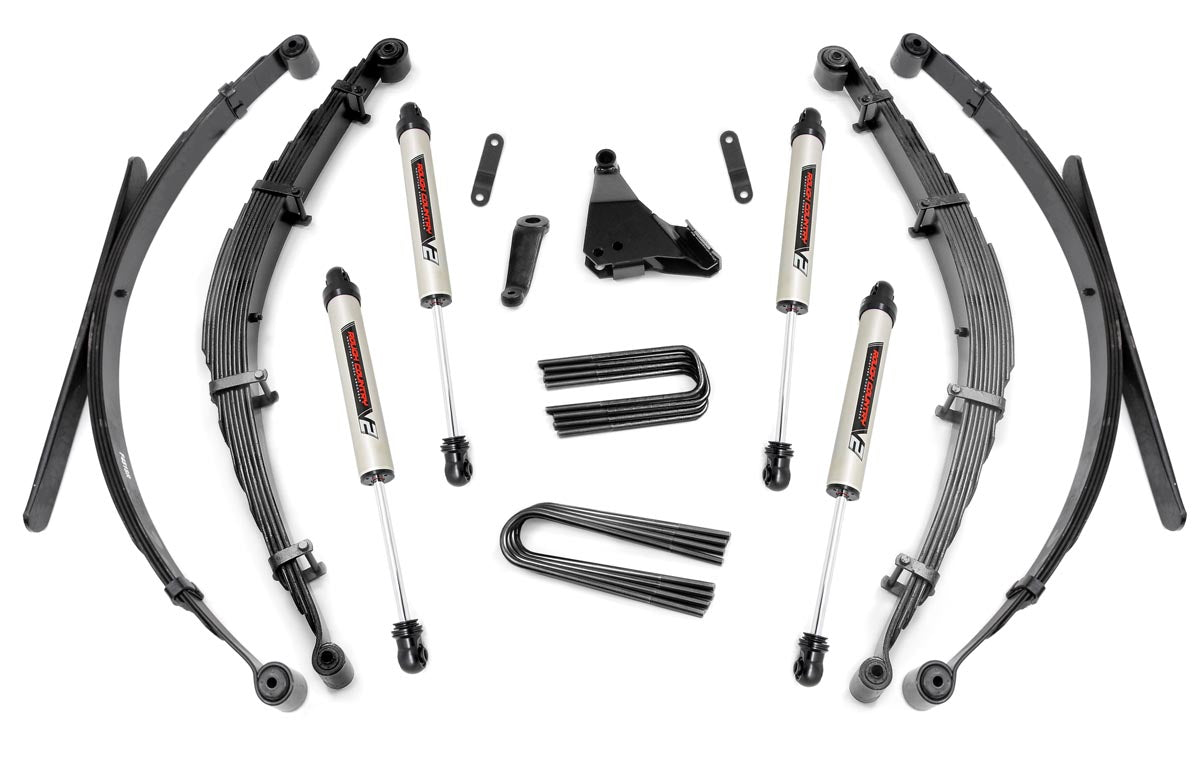 Rough Country 6 Inch Lift Kit | Ford F-250/F-350 Super Duty 4WD (1999-2004) - Kit 49730