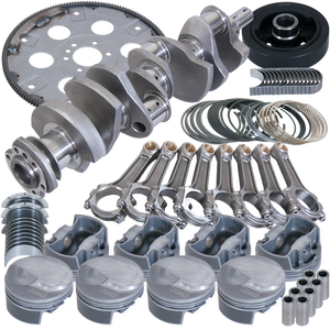 Eagle Chevy 454 1Pc 4.250in Crank 6.385in I-Beam Rods 17cc Dome 4.320in Pistons Balanced Assembly