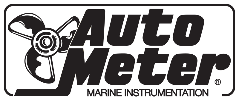 Autometer Marine Chrome 3-3/8in 100MPH GPS Speedometer Gauge