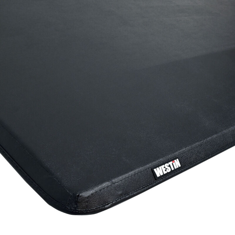 Westin 99-16 Ford F-250/350 Super Duty 6.75ft. Bed Soft Tri-Fold Tonneau Cover - Black