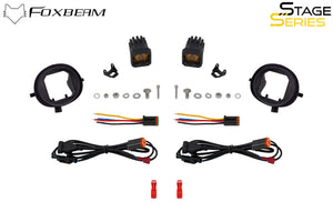 Diode Dynamics SSC1 Type MZ LED Fog Light Kit Yellow SAE Fog