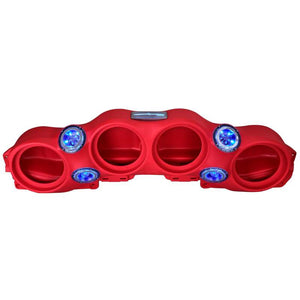DS18 2018-23 Jeep JL/JLU/JT Soundbar Fits 4 x 8in Speakers (Not Included)- Red