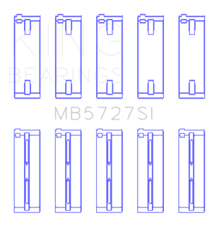 King Engine Bearings Suzuki M15A/M16A/M18A (Size +0.50mm) Main Bearing Set